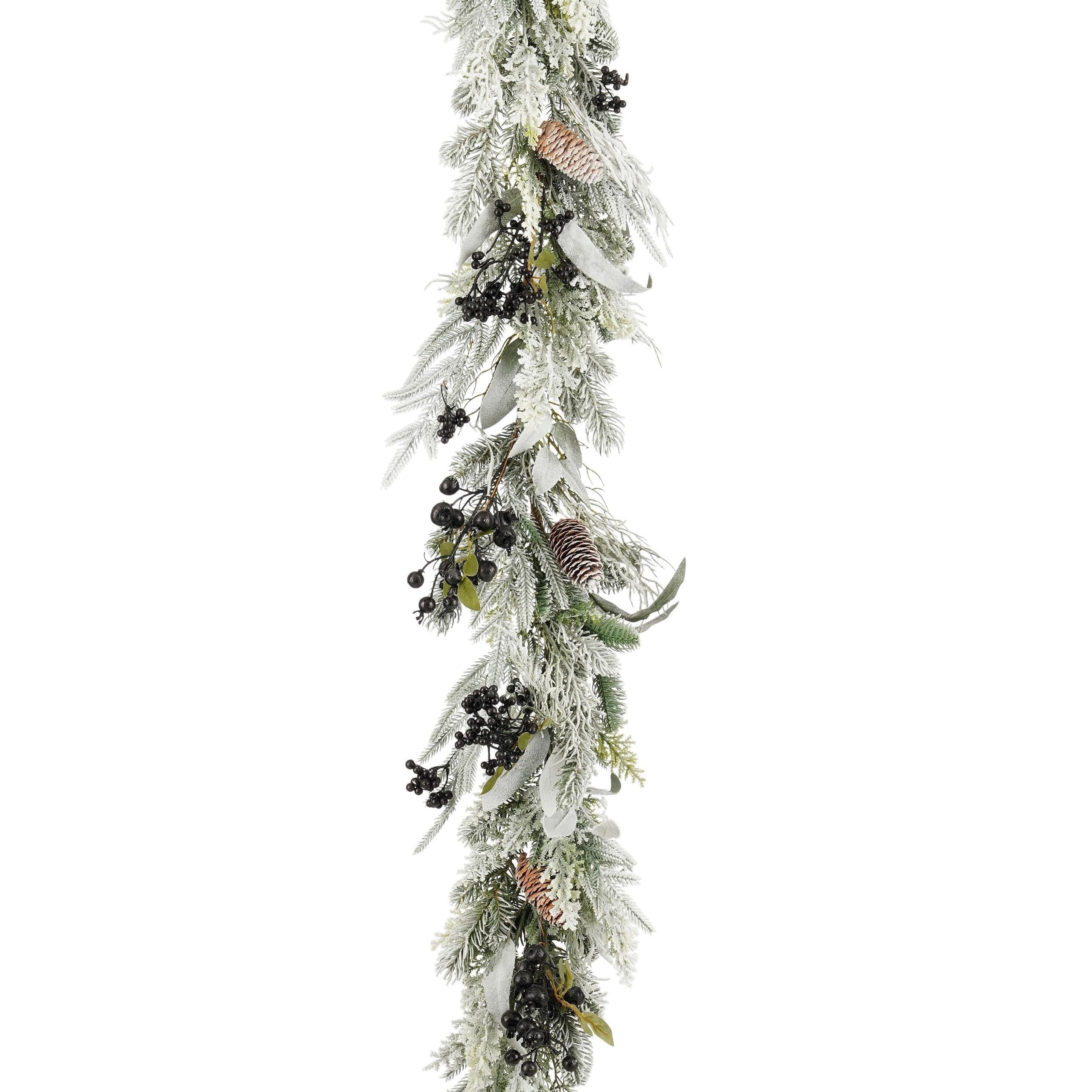 Mica Decorations Vesper Guirlande met Dennenappels - L180 x B15 x H10