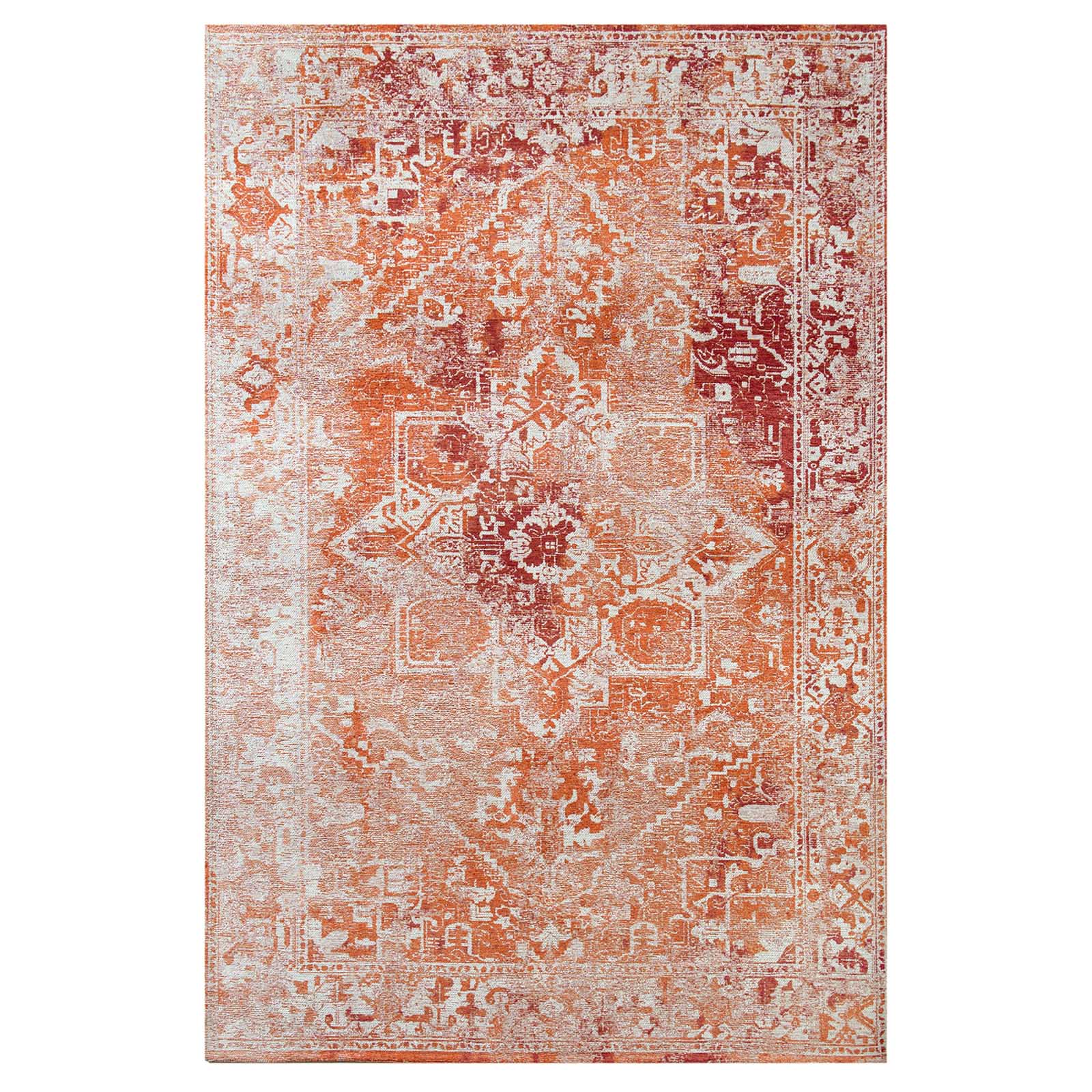 Lola&Moi vloerkleed Brick - rood - 170x240cm