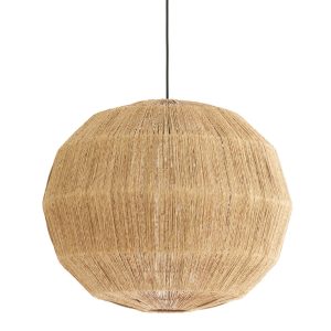 Light & Living hanglamp JUNNA – bruin – Ø60x60cm Light & Living hanglamp JUNNA – bruin – Ø60x60cm