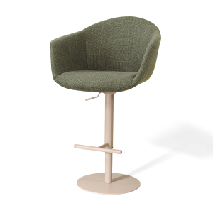 Nolon Niva-Otis tulp barkruk forestgroen – verstelbaar – beige poten Nolon Niva-Otis tulp barkruk forestgroen – verstelbaar – beige poten