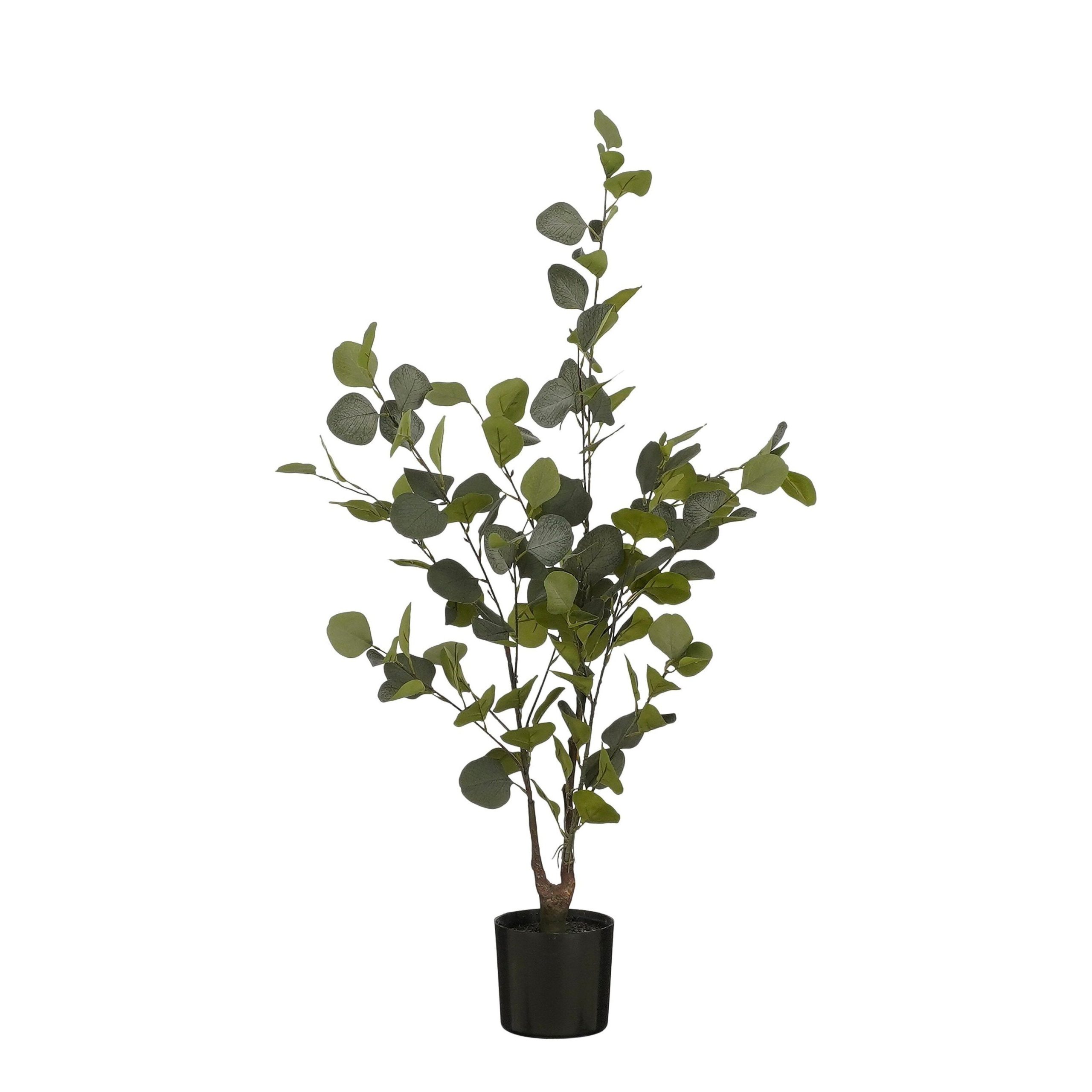 Mica Decorations Eucalyptus Kunstplant in Bloempot - H95 x Ø55 cm - Gr