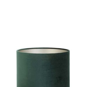 Light & Living lampenkap VELOURS – Ø25x18cm – groen Light & Living lampenkap VELOURS – Ø25x18cm – groen