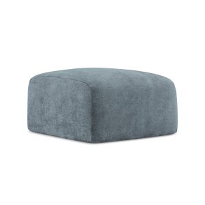 LaMiaSofa Poef Savona – chenille stof – jeans – 65x65x40 LaMiaSofa Poef Savona – chenille stof – jeans – 65x65x40