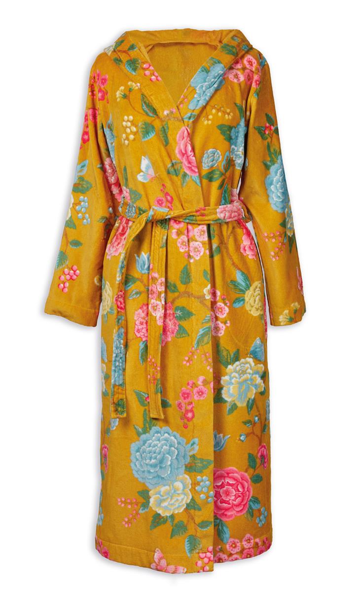 Pip Studio badjas Good Evening - XL - geel