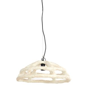 Light & Living hanglamp PORILA – bruin – Ø52x24cm Light & Living hanglamp PORILA – bruin – Ø52x24cm