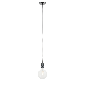 Lighto | Pendel Zwart Titanium | Inclusief Lichtbron Helder | Classic Lighto | Pendel Zwart Titanium | Inclusief Lichtbron Helder | Classic