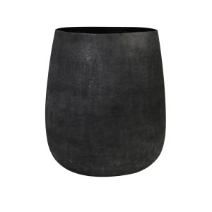 Light & Living bloempot Genoli – zwart – Ø39cm