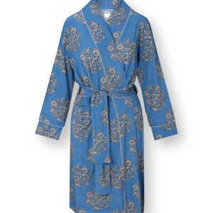 Pip Studio – Nisha Kimono Dames – Namaste – Blauw – S Pip Studio – Nisha Kimono Dames – Namaste – Blauw – S