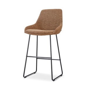 Nolon Nino-Isa barkruk bruin blend – zwart onderstel – 75 cm Nolon Nino-Isa barkruk bruin blend – zwart onderstel – 75 cm