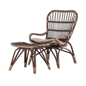 Nest outdoor Aida Rotan Tuin Fauteuil Donkerbruin Nest outdoor Aida Rotan Tuin Fauteuil Donkerbruin