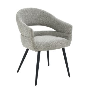 Livingfurn eetkamerstoel Megan – taupe – set van 2 – 62x58x85 Livingfurn eetkamerstoel Megan – taupe – set van 2 – 62x58x85