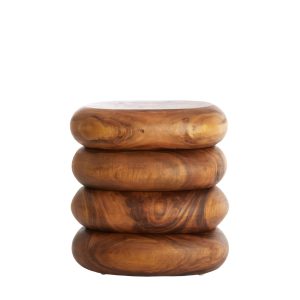 Light & Living bijzettafel Facundo – bruin – 45x31x48cm Light & Living bijzettafel Facundo – bruin – 45x31x48cm