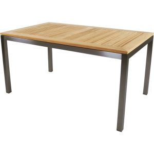 Lesli Living tuintafel Marmaris – zwart – 152x90x76cm Lesli Living tuintafel Marmaris – zwart – 152x90x76cm