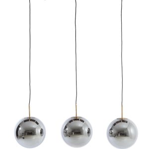 Light & Living hanglamp MEDINA – grijs – 120x30x30cm Light & Living hanglamp MEDINA – grijs – 120x30x30cm
