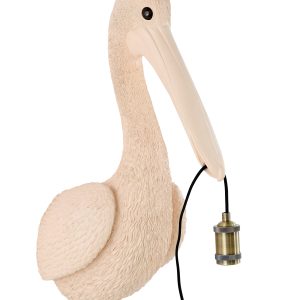 Light & Living wandlamp PELICAN – roze – 33x28x63cm Light & Living wandlamp PELICAN – roze – 33x28x63cm