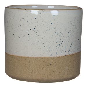 Mica Decorations Lago Bloempot – H18 x Ø21 cm – Wit Mica Decorations Lago Bloempot – H18 x Ø21 cm – Wit