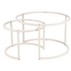 MaximaVida frame Chicago ronde salontafel set ivoor – maak zelf je sal MaximaVida frame Chicago ronde salontafel set ivoor – maak zelf je sal