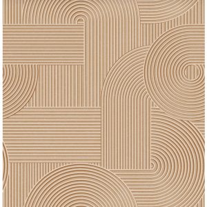 Origin Wallcoverings behang grafisch 3D motief licht terracotta – 53 c Origin Wallcoverings behang grafisch 3D motief licht terracotta – 53 c