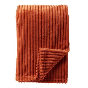 MARTHY – plaid 140×180 cm – ribfluweel – gerecycled – Potters Clay – o MARTHY – plaid 140×180 cm – ribfluweel – gerecycled – Potters Clay – o