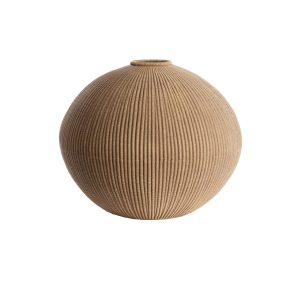 Light & Living vaas Valerie – bruin – Ø46cm Light & Living vaas Valerie – bruin – Ø46cm