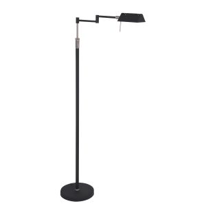 Mexlite vloerlamp karl – 1 lichts – 52x 146 cm – zwart Mexlite vloerlamp karl – 1 lichts – 52x 146 cm – zwart