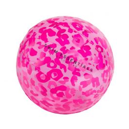 Beachbal neon leopard print