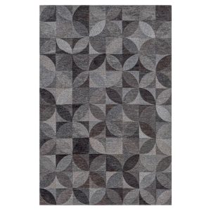 Lola&Moi vloerkleed Charcoal – bruin – 140x200cm Lola&Moi vloerkleed Charcoal – bruin – 140x200cm