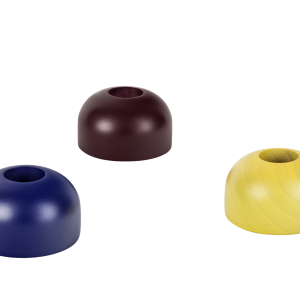 noo.ma LUMS kaarsenhouders set van 3 – Tricolor
