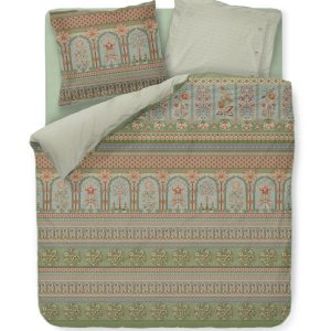 Pip Studio Dekbedovertrek Bollywood Dreams – 240 x 200/220 cm – Groen