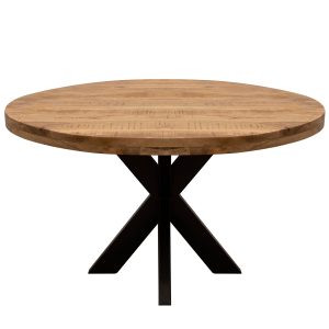 Kick eettafel Dax rond – 120cm – Mango Kick eettafel Dax rond – 120cm – Mango