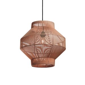 Originalhome lampenkap gerecycled Lampion no 2 – terracotta – M Originalhome lampenkap gerecycled Lampion no 2 – terracotta – M