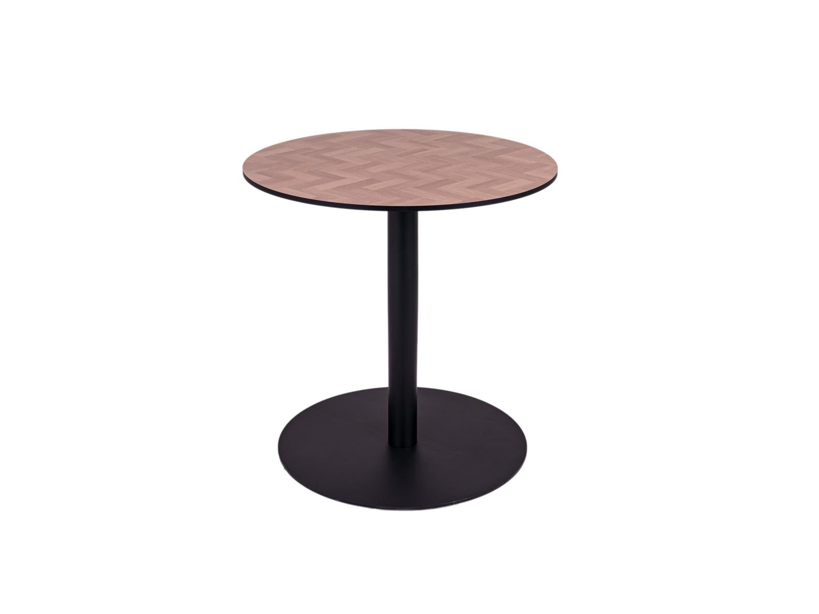MaximaVida ronde HPL fishbone eettafel Copenhagen 75 cm - zware 40 kg