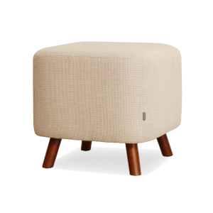 Nolon Julia Vierkante Poef met Houten Pootjes 44 x 44 cm – Beige Nolon Julia Vierkante Poef met Houten Pootjes 44 x 44 cm – Beige