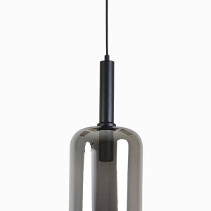 Light & Living hanglamp Lekar – 22x22x52 – grijs Light & Living hanglamp Lekar – 22x22x52 – grijs