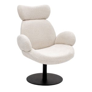 Kick draaifauteuil Lev – Crème Kick draaifauteuil Lev – Crème