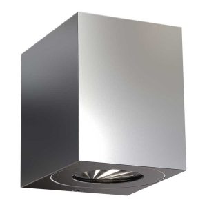 Nordlux Canto Wandlamp Buiten – 2-lichts LED – 2700K – IP44 – Roestvri Nordlux Canto Wandlamp Buiten – 2-lichts LED – 2700K – IP44 – Roestvri