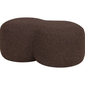noo.ma Umbo Pouf – Chocolate Brown Bouclé, 89x51x38 cm noo.ma Umbo Pouf – Chocolate Brown Bouclé, 89x51x38 cm