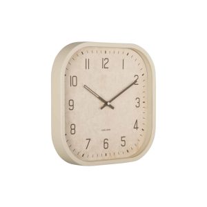 Karlsson wandklok Elemental Cuadrado – wit – Ø30cm Karlsson wandklok Elemental Cuadrado – wit – Ø30cm