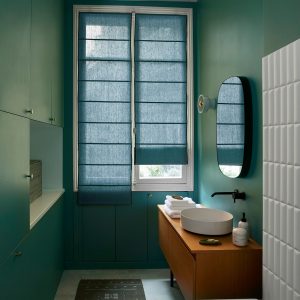 Madura Boot blind Carlina olie en zwarte hommels 120×220 cm Madura Boot blind Carlina olie en zwarte hommels 120×220 cm