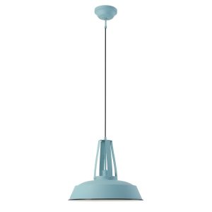 Mexlite hanglamp eden – 1 lichts – 42x 200 cm – blauw Mexlite hanglamp eden – 1 lichts – 42x 200 cm – blauw