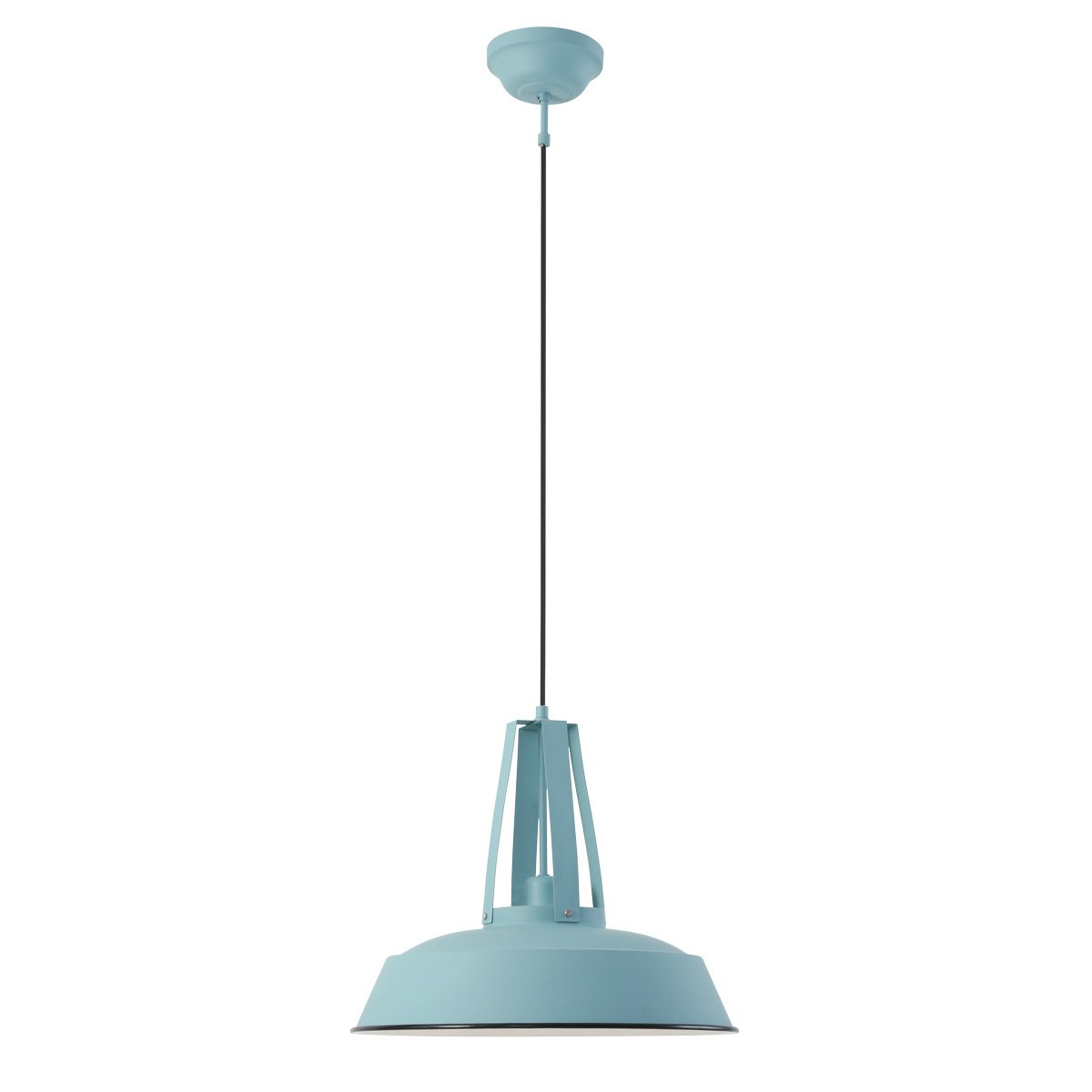 Mexlite hanglamp eden - 1 lichts - 42x 200 cm - blauw
