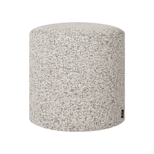 noo.ma Folk Pouf Tall – Clay Grey Mélange, 40x40x42 cm noo.ma Folk Pouf Tall – Clay Grey Mélange, 40x40x42 cm