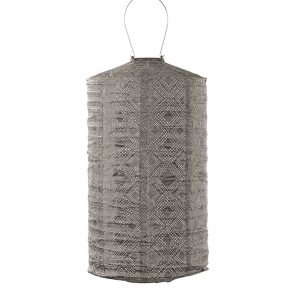 Lumiz solar lampion – mosaic cylinder – 28 cm – taupe Lumiz solar lampion – mosaic cylinder – 28 cm – taupe