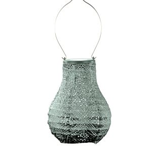 Lumiz solar lampion – topaze bulb – 16 cm – sage groen Lumiz solar lampion – topaze bulb – 16 cm – sage groen