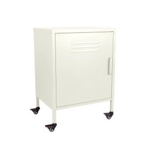 MaximaVida metalen lockerkastje Finn met wieltjes 52 x 40 x 67 cm ivoo MaximaVida metalen lockerkastje Finn met wieltjes 52 x 40 x 67 cm ivoo