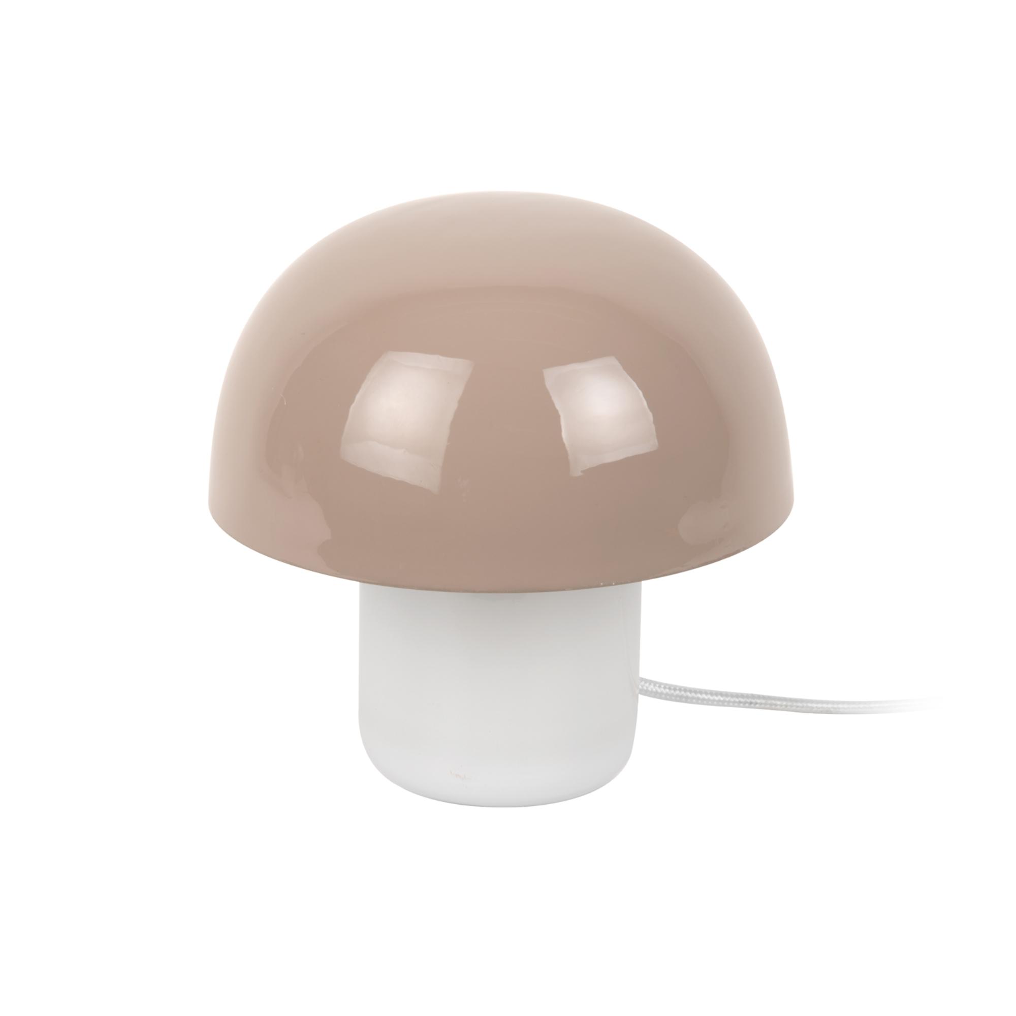 Leitmotiv tafellamp Nuevo Mini Mushroom - grijs - 20x20x20cm - Paddens