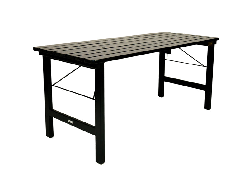 MaximaVida picknicktafel Riga 200 x 70 cm inklapbaar blackwash - FSC v