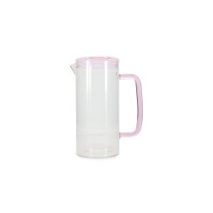 Ona – Karaf 120cl met deksel roze Cruse Ona – Karaf 120cl met deksel roze Cruse