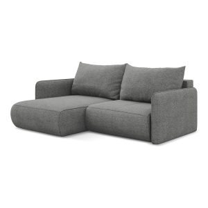 LaMiaSofa hoekbank links Palermo – chenille stof – olifant – 207x148x8 LaMiaSofa hoekbank links Palermo – chenille stof – olifant – 207x148x8