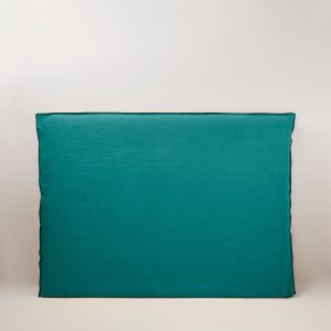 Madura Hoes voor hoofdbord Nino lagune en zwarte slinger 170×134 cm Madura Hoes voor hoofdbord Nino lagune en zwarte slinger 170×134 cm